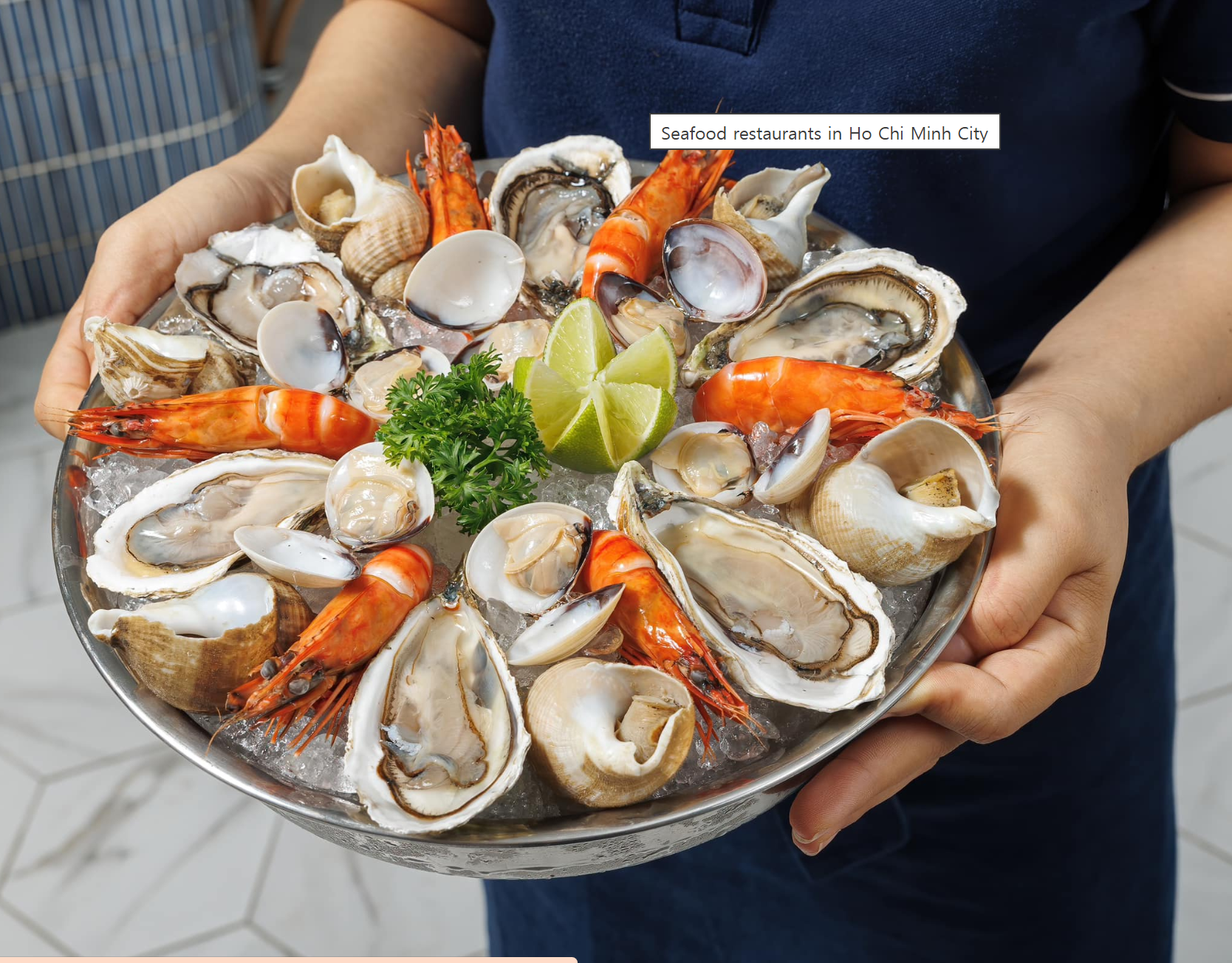 호치민 해산물거리