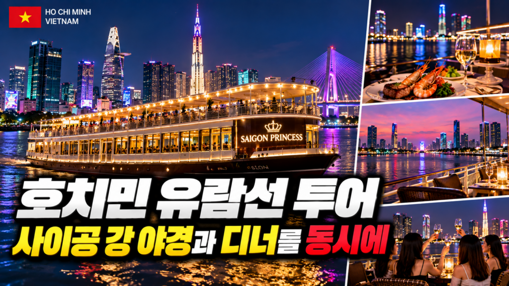 호치민 유람선 투어