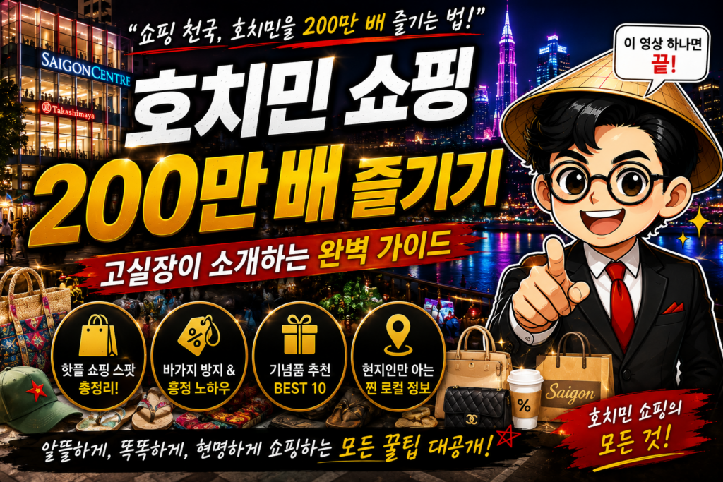 호치민 쇼핑