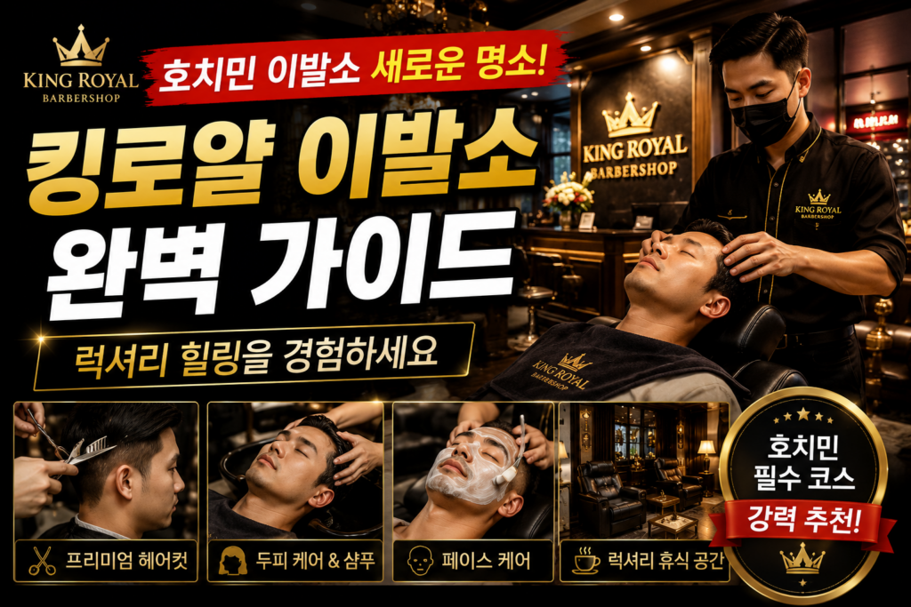 호치민 이발소